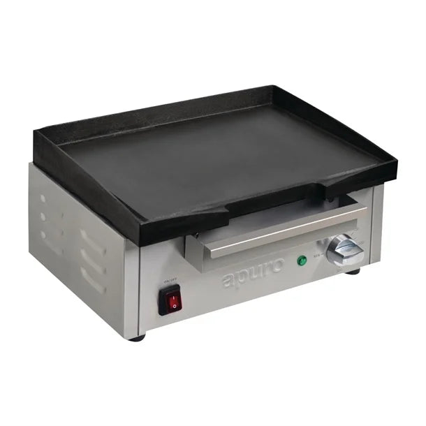 Apuro Countertop Cast Iron Griddle- DC900-A