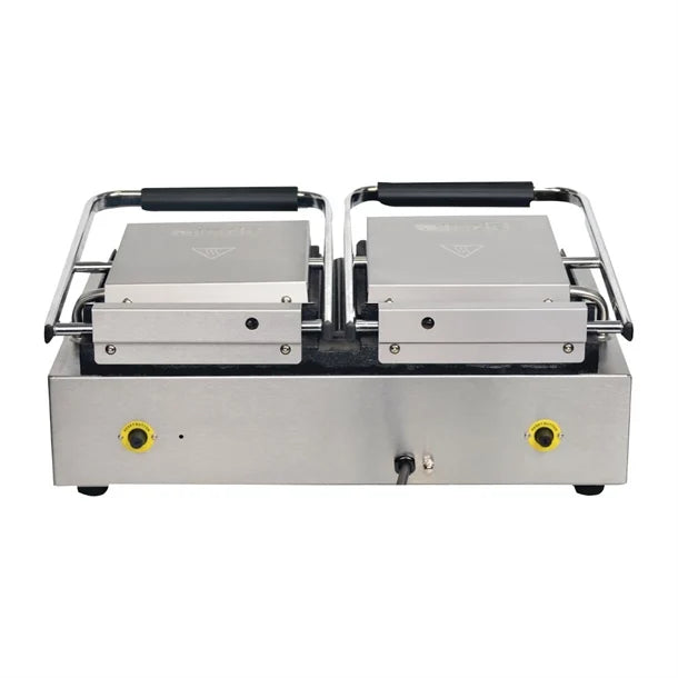 Apuro Double Contact Grill Ribbed Top Plates FC385-A