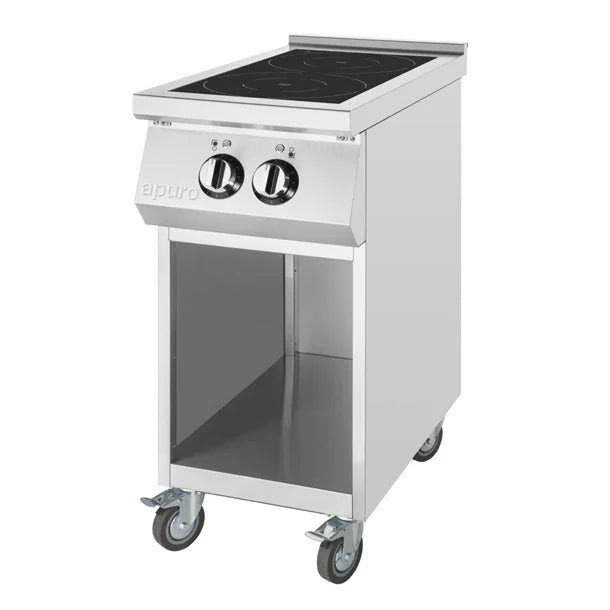 Apuro Freestanding 2 Zone Induction Hob CU487-A