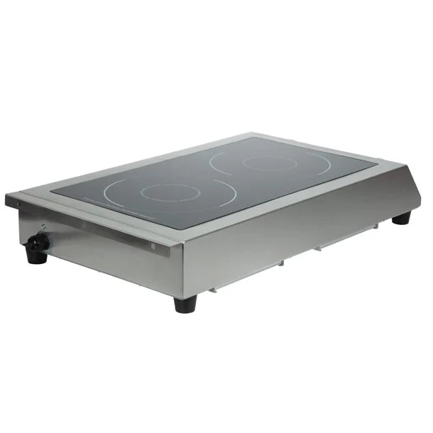 Apuro Heavy Duty Double Induction Cooktop 7kW GF239-A