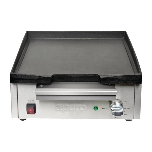 Apuro Large Countertop Cast Iron Griddle- DC901-A