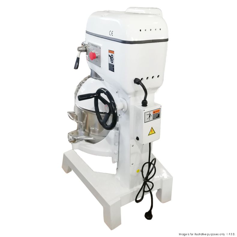 BakerMax 40 Litre Belt Drive Three Speed Mixer B40KG