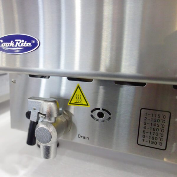 Cookrite 1 Tube Gas Deep Fryer AT65G4F-C