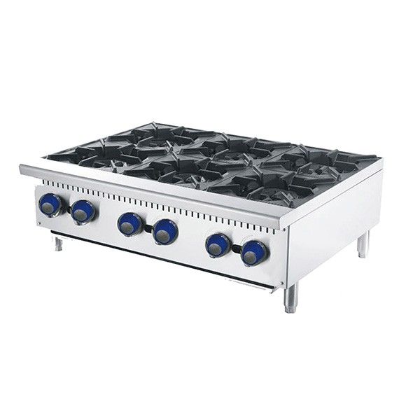 Cookrite 6 Burner Cook Top ATHP-36-6