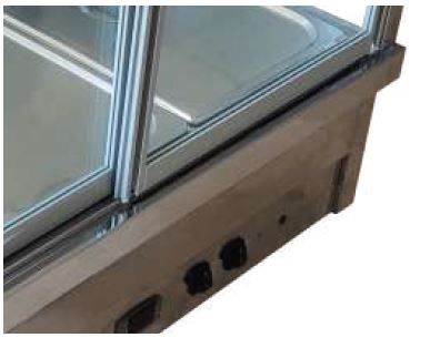 Cookrite Dry Hot Food Display 730mm CRD-4