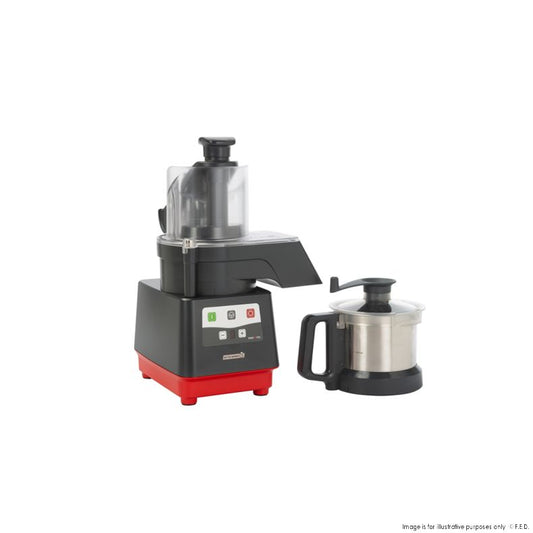 Dito Sama Prep4You Combination Cutter/Slicer 9 Speeds 2.6L Stainless Steel Bowl P4U-PV201S