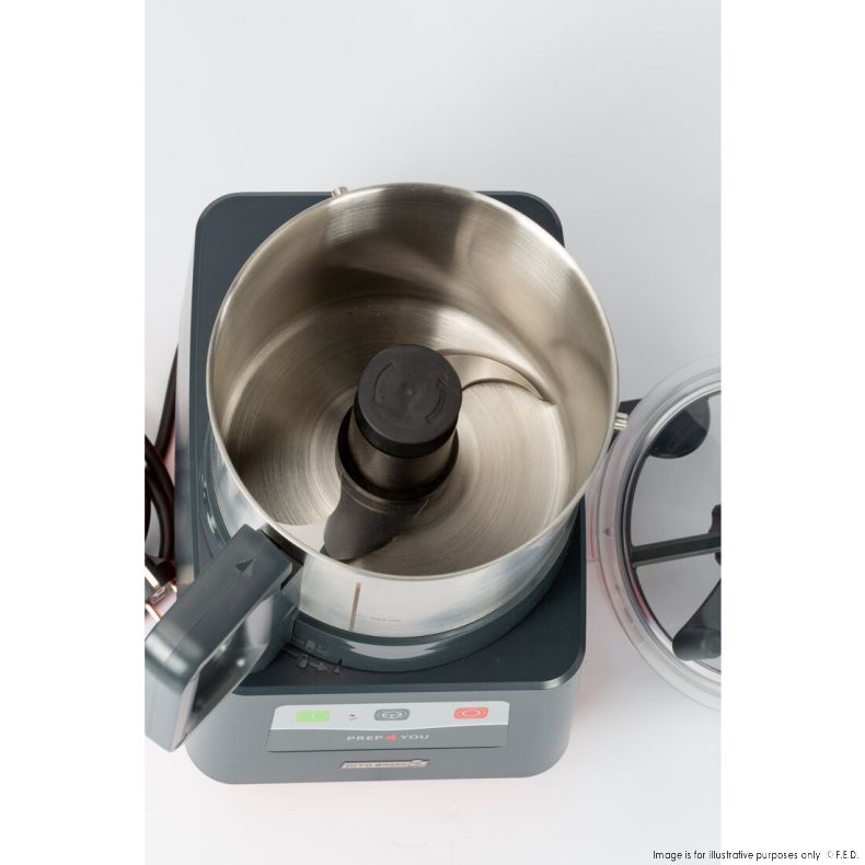 Dito Sama Prep4You Cutter Mixer Food Processor 1 Speed 2.6L Stainless Steel Bowl P4U-PS2S