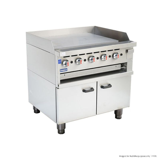 GasMax Gas Griddle And Gas Toaster With Cabinet GGS-36