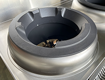 Jasper Triple Wok Range (Chimney Burner) JA-3CB