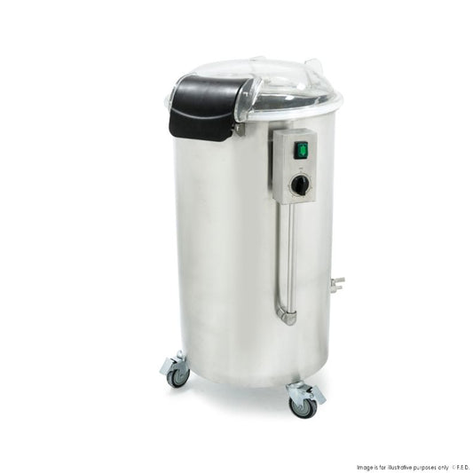 Yasaki Electric Salad Spinner W/ Castors & Timer 3Kg/Cycle - SP75AS