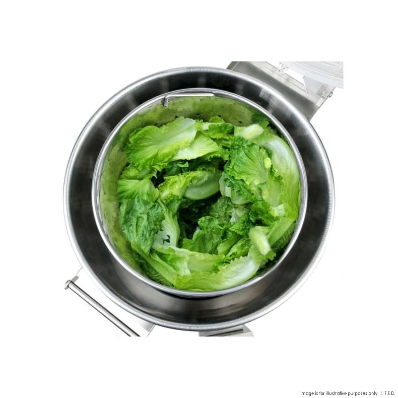 Yasaki Electric Salad Spinner W/ Castors & Timer 3Kg/Cycle - SP75AS