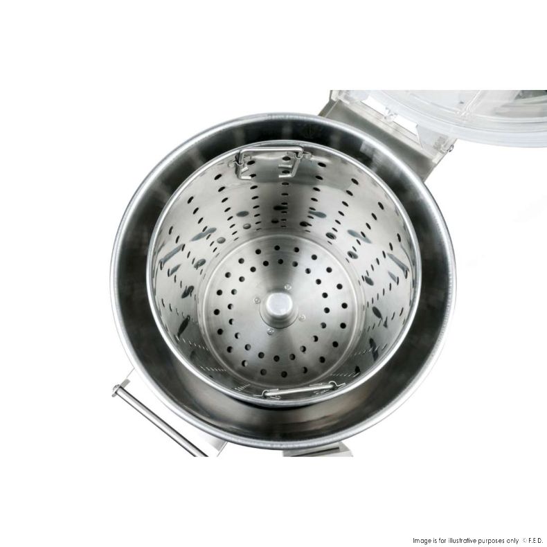 Yasaki Electric Salad Spinner W/ Castors & Timer 3Kg/Cycle - SP75AS