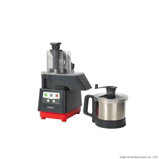 Dito Sama Prep4You Combination Cutter/Slicer 9 Speeds 3.6L Stainless Steel Bowl P4U-PV301S3